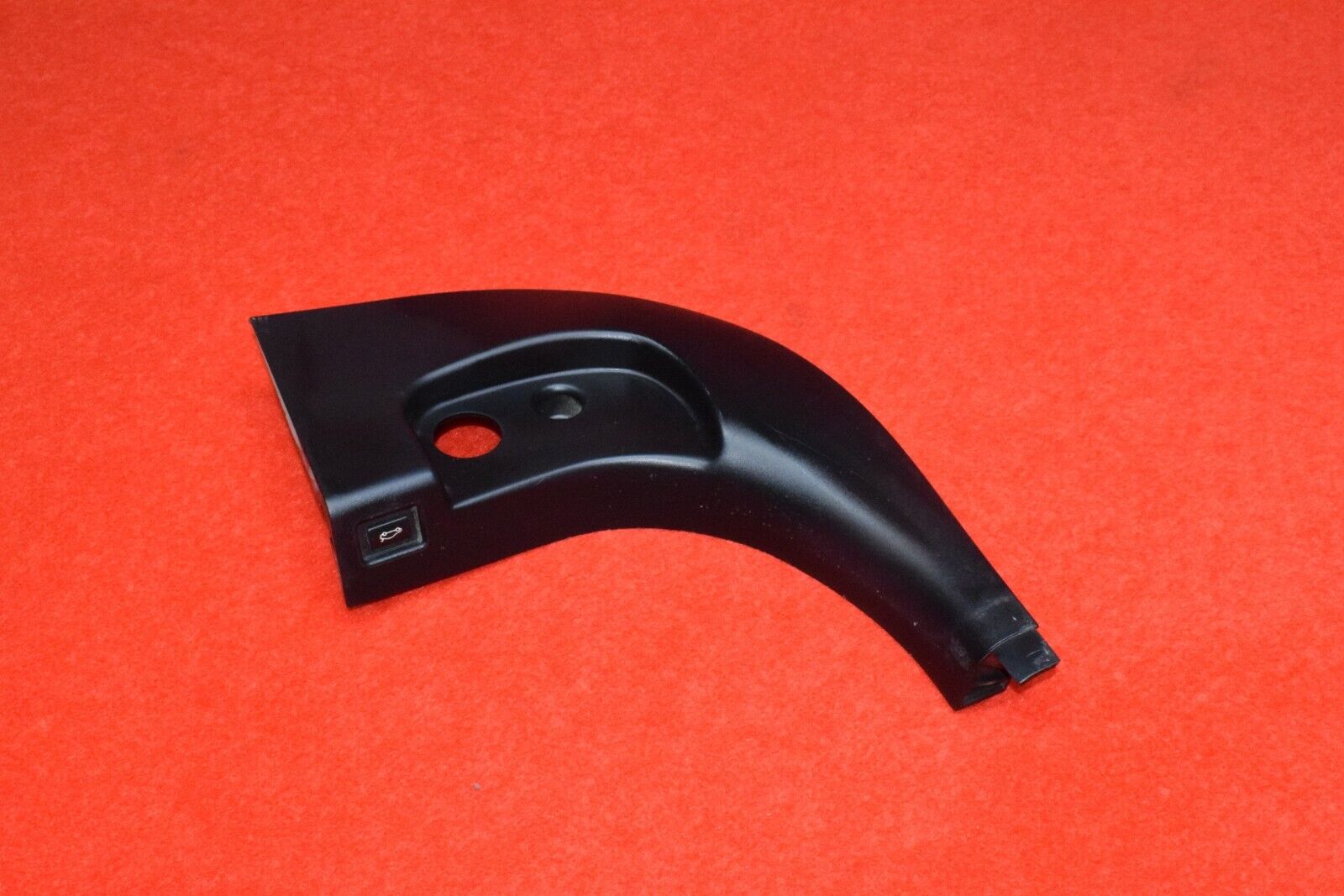 BMW E63 645 650 M6 Front Left Driver Lower Kick Trim Cover Panel Black OEM